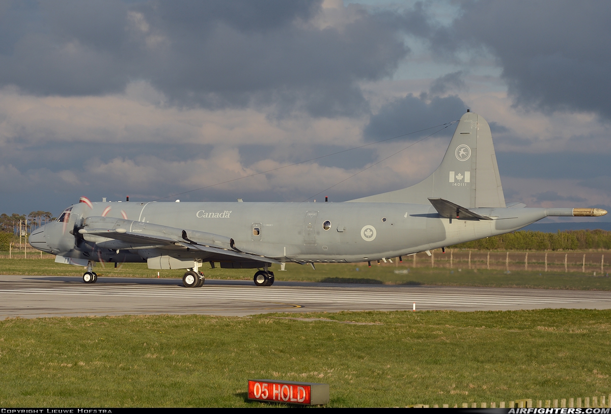 Canada - Air Force Lockheed CP-140 Aurora 140111 at Lossiemouth (LMO / EGQS), UK