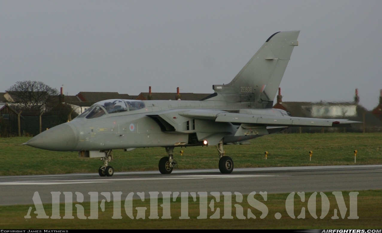 Company Owned - BAe Systems Panavia Tornado F3 ZE808 at Warton (EGNO), UK