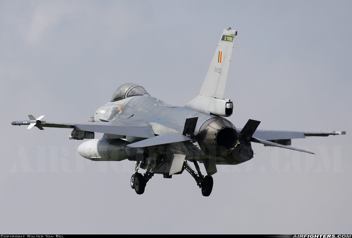Belgium - Air Force General Dynamics F-16AM Fighting Falcon FA-133 at Leeuwarden (LWR / EHLW), Netherlands