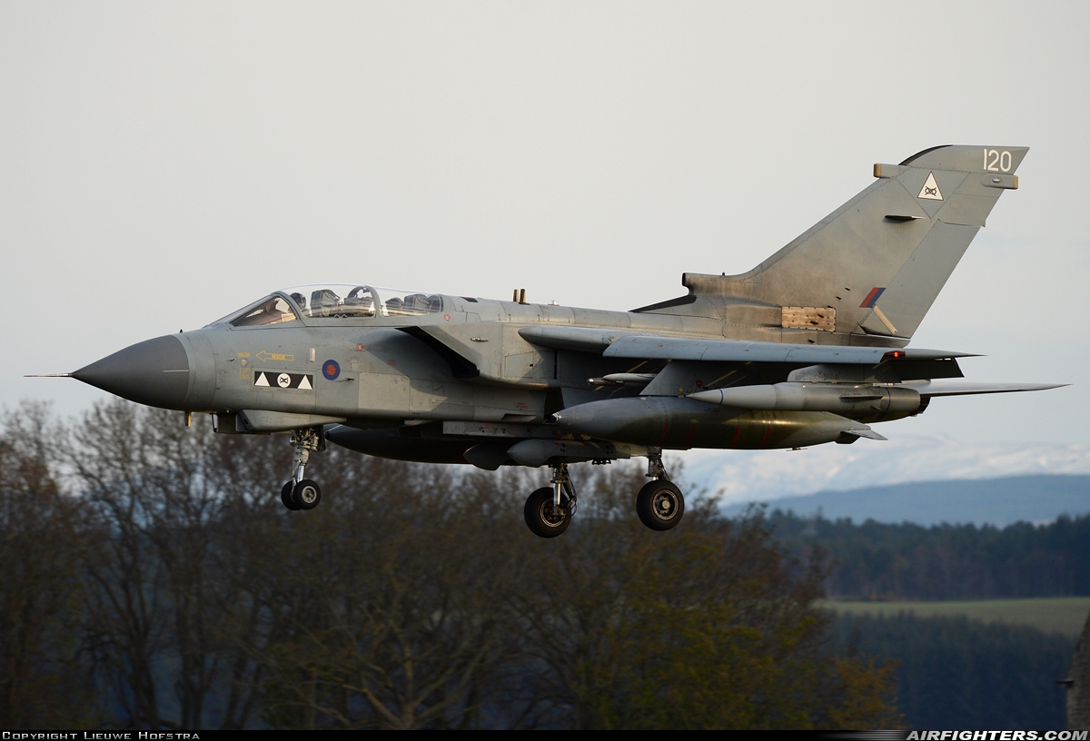 UK - Air Force Panavia Tornado GR4A ZG709 at Lossiemouth (LMO / EGQS), UK