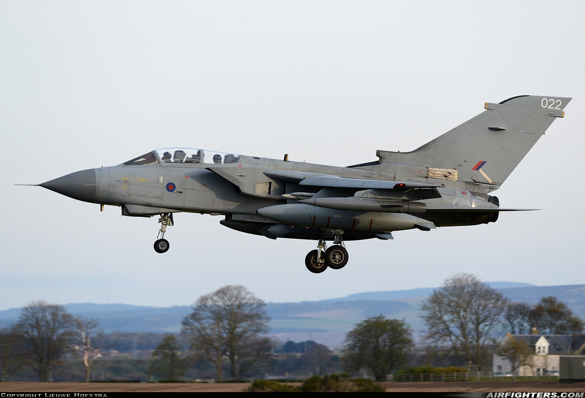UK - Air Force Panavia Tornado GR4 ZA453 at Lossiemouth (LMO / EGQS), UK