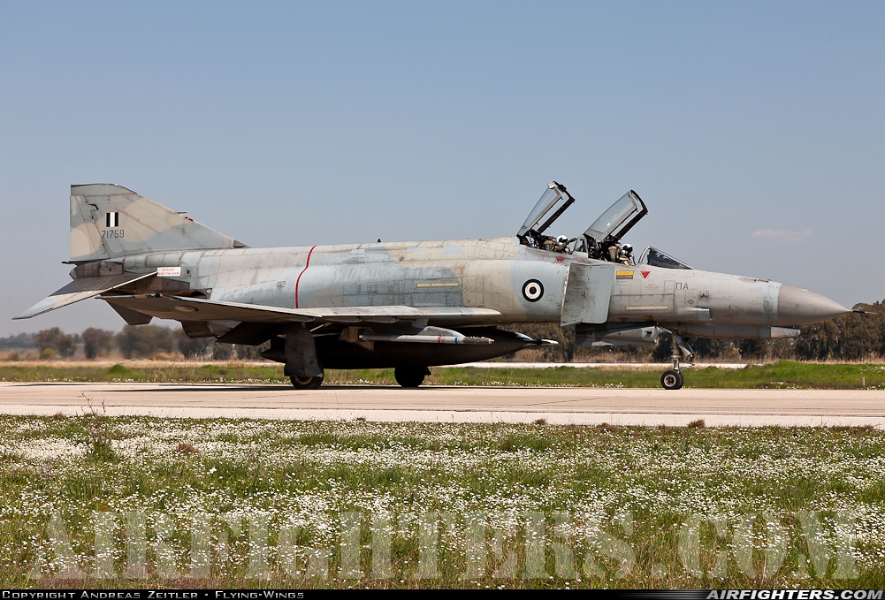 Greece - Air Force McDonnell Douglas F-4E AUP Phantom II 71759 at Andravida (Pyrgos -) (PYR / LGAD), Greece