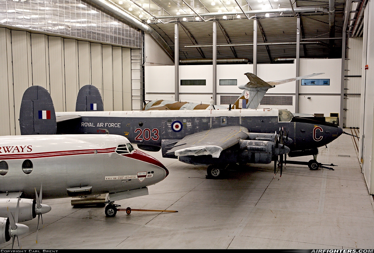 UK - Air Force Avro 716 Shackleton MR.3 XF708 at Duxford (EGSU), UK