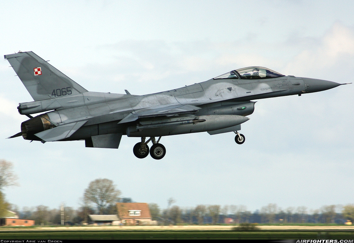 Poland - Air Force General Dynamics F-16C Fighting Falcon 4065 at Leeuwarden (LWR / EHLW), Netherlands