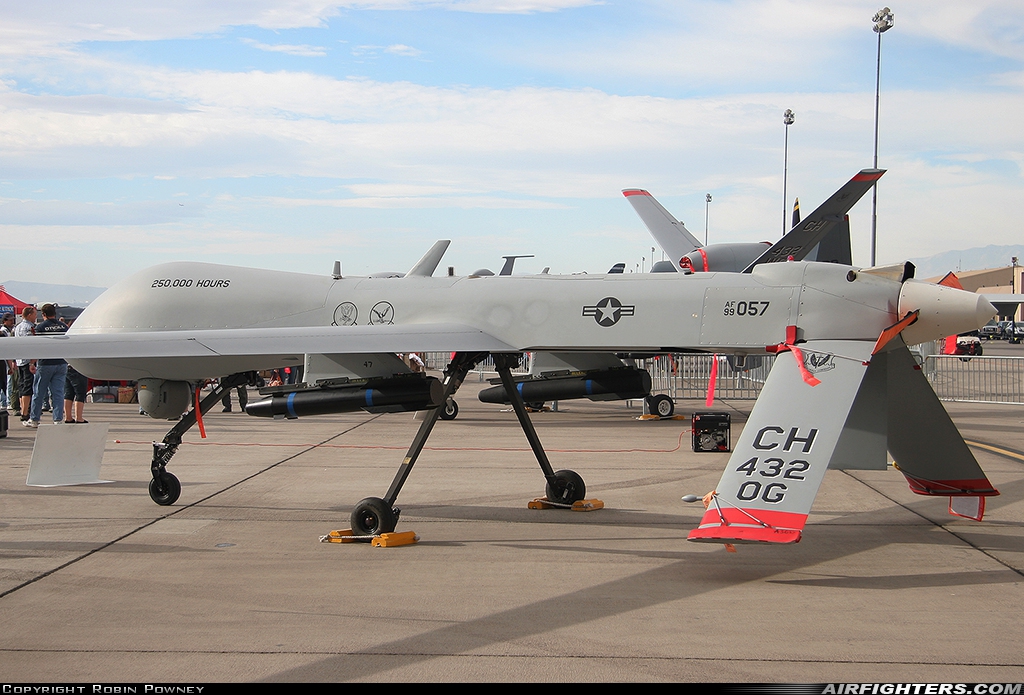 USA - Air Force General Atomics MQ-1B Predator 99-3057 at Las Vegas - Nellis AFB (LSV / KLSV), USA
