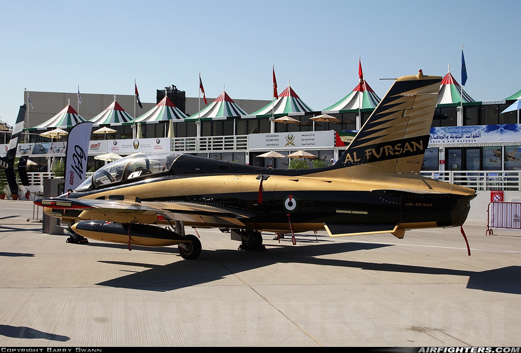 United Arab Emirates - Air Force Aermacchi MB-339NAT 435 at Dubai - Int. (DXB / OMDB), United Arab Emirates