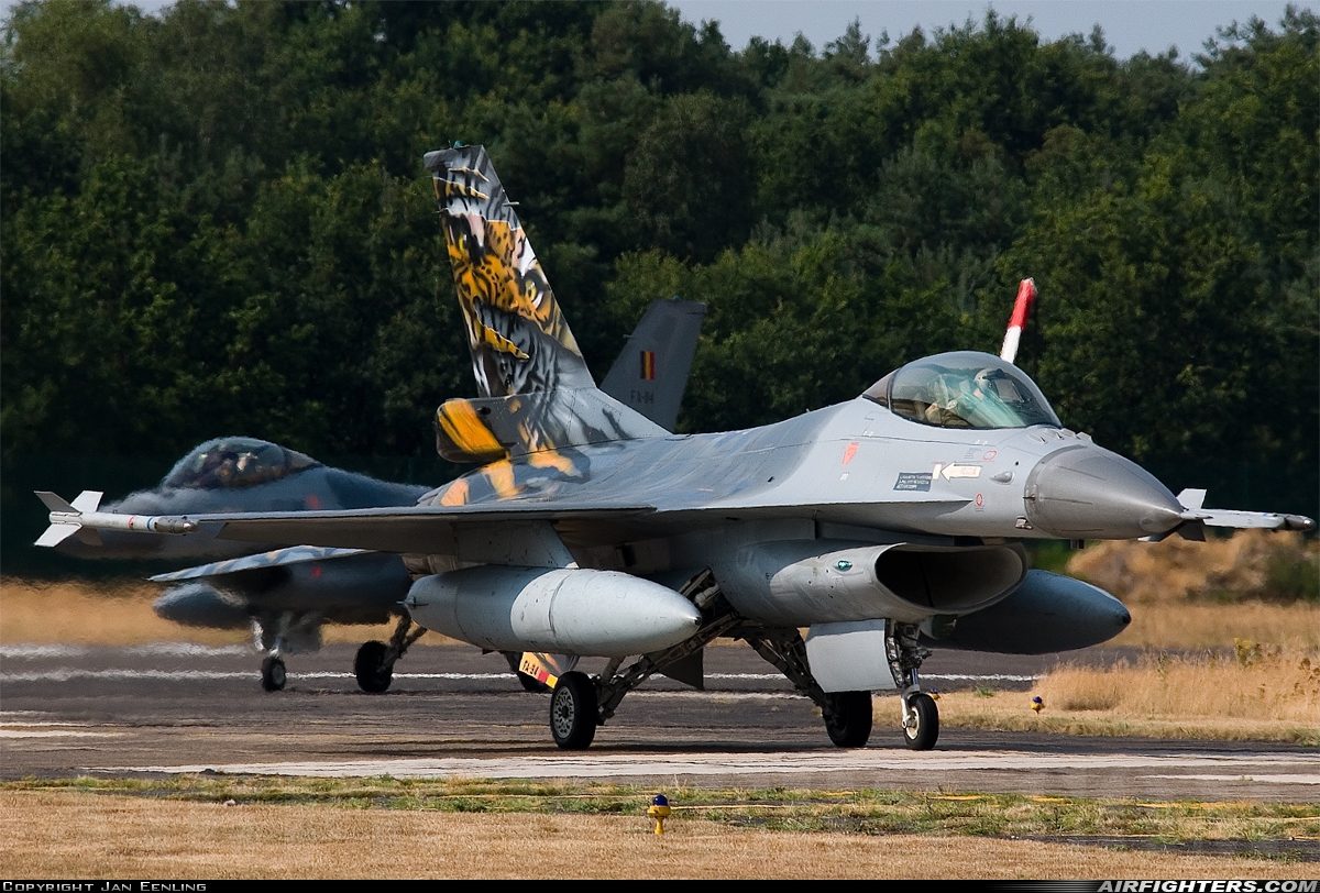 Belgium - Air Force General Dynamics F-16AM Fighting Falcon FA-94 at Kleine Brogel (EBBL), Belgium