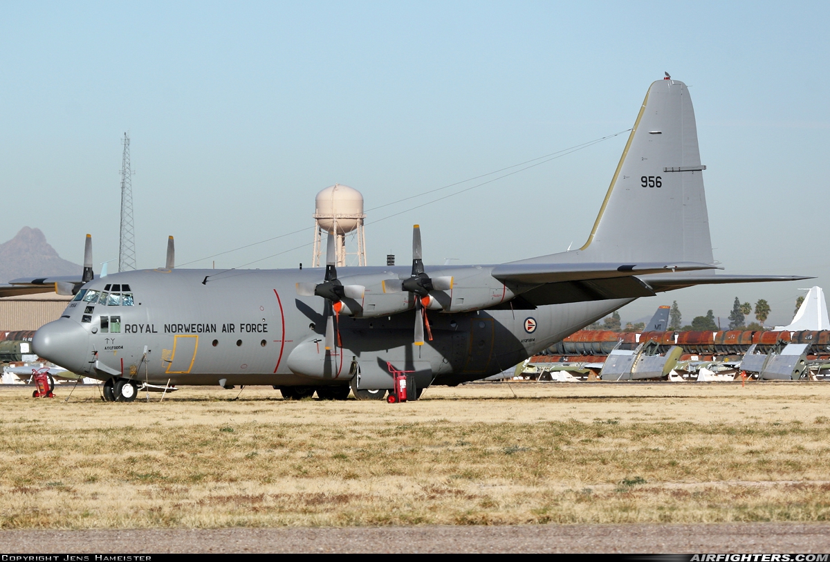 Norway - Air Force Lockheed C-130H Hercules (L-382) 956 at Tucson - Davis-Monthan AFB (DMA / KDMA), USA