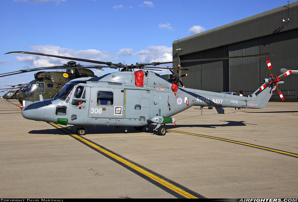 UK - Navy Westland WG-13 Lynx HMA8 XZ721 at Waddington (WTN / EGXW), UK