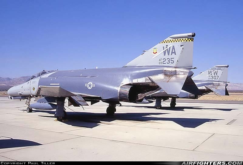 USA - Air Force McDonnell Douglas F-4G Phantom II 69-7253 at Mojave (MHV), USA