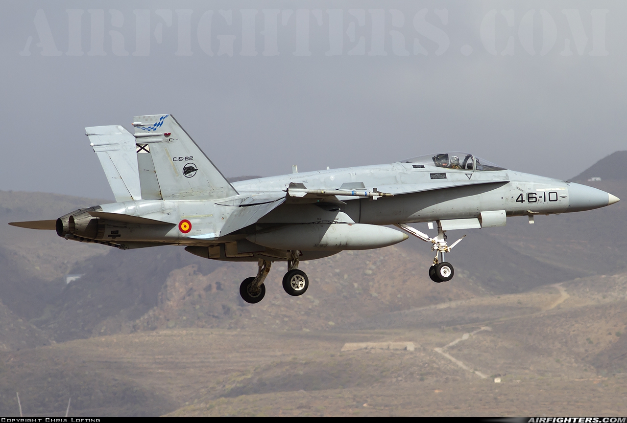 Spain - Air Force McDonnell Douglas F/A-18A+ Hornet C.15-82 at Gran Canaria (- Las Palmas / Gando) (LPA / GCLP), Spain