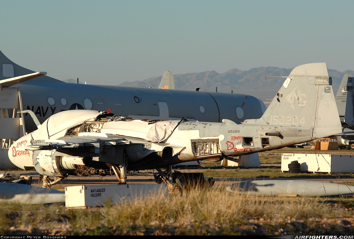 USA - Navy Grumman A-6E Intruder (G-128) 162204 at Tucson - Davis-Monthan AFB (DMA / KDMA), USA