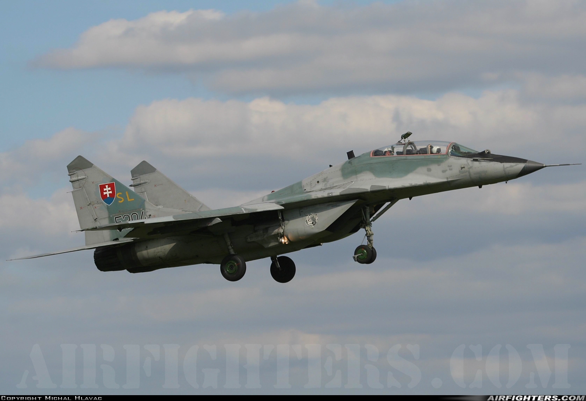 Slovakia - Air Force Mikoyan-Gurevich MiG-29UBS (9.51) 5304 at Sliac (LZSL), Slovakia