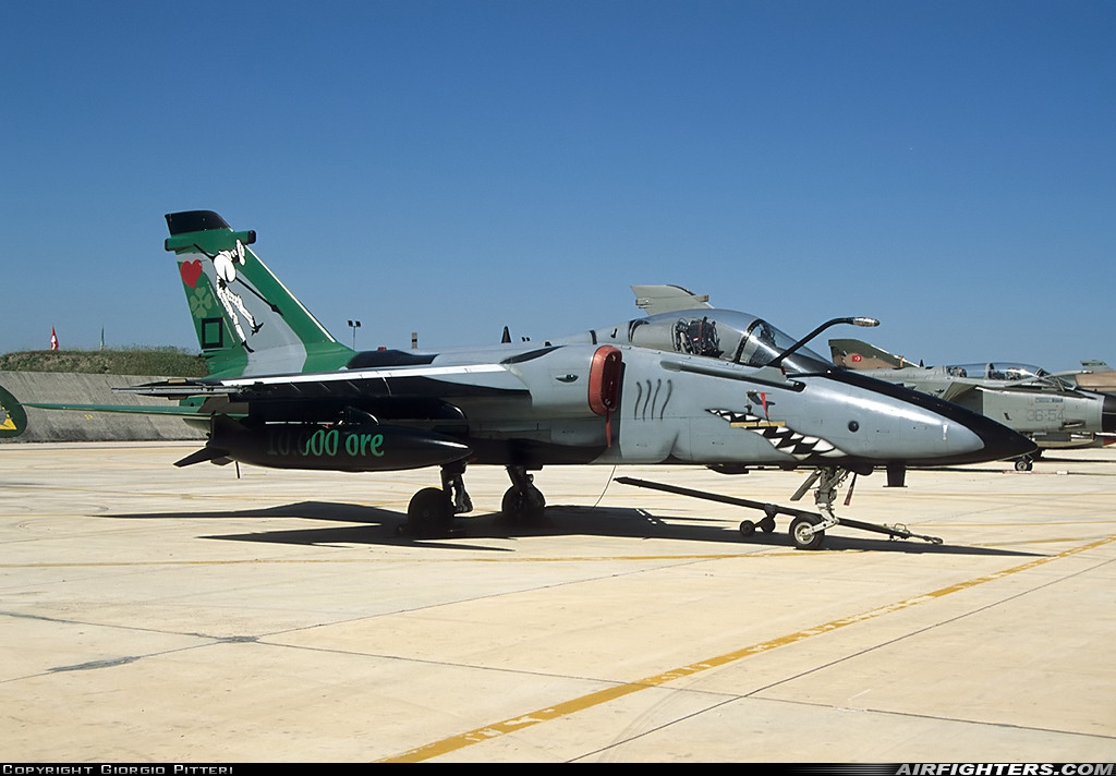 Italy - Air Force AMX International AMX MM7128 at Foggia  Amendola  (LIBA), Italy