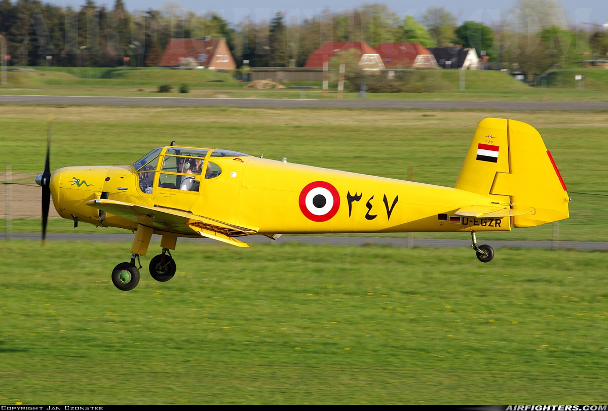 Private - Sportfluggruppe Nordholz / Cuxhaven e.V. Heliopolis Aircraft Works Gomhouria Mk.6 D-EGZR at Nordholz - Spieka (EDXN), Germany