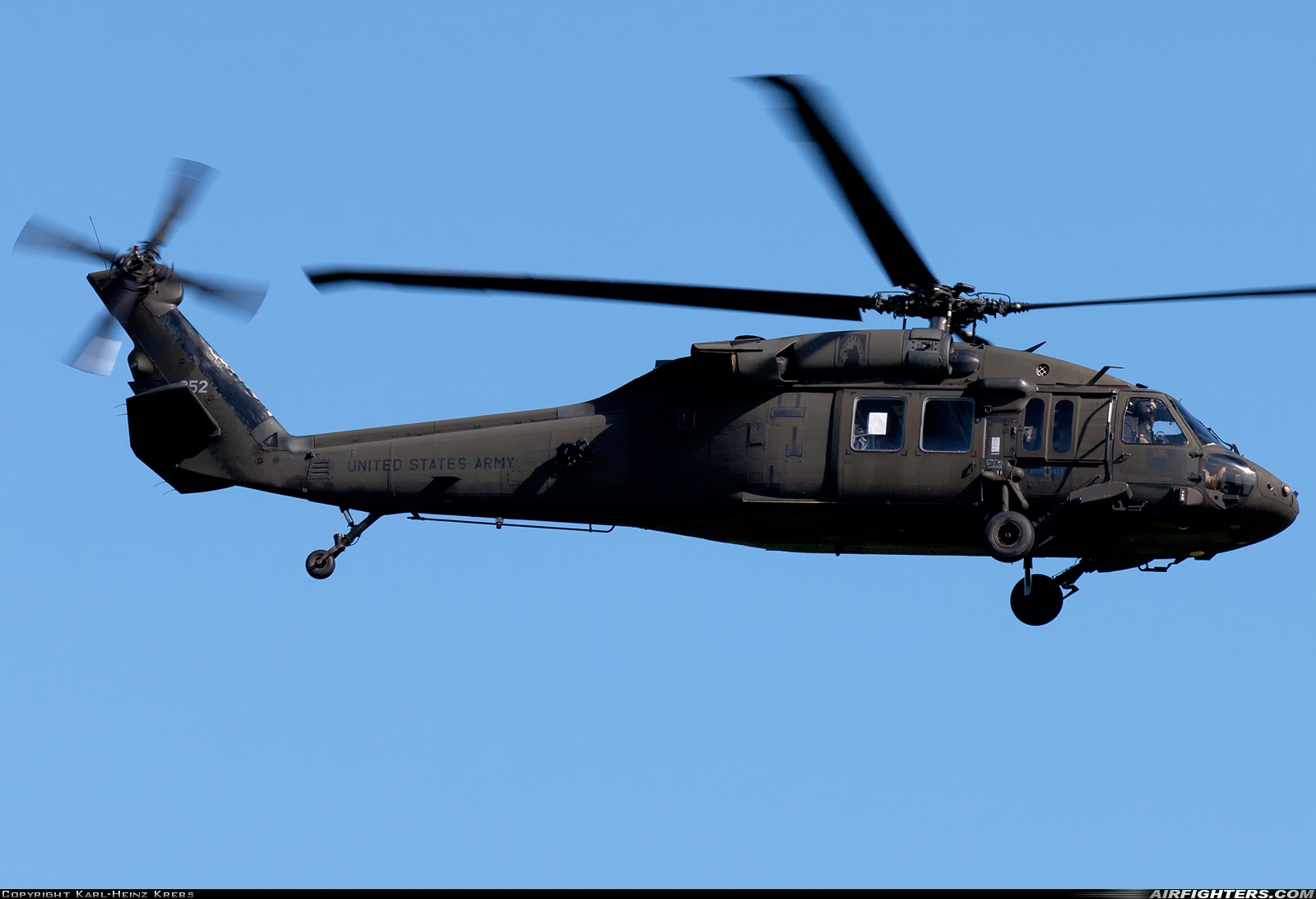 USA - Army Sikorsky UH-60L Black Hawk (S-70A) 95-26652 at Ramstein (- Landstuhl) (RMS / ETAR), Germany