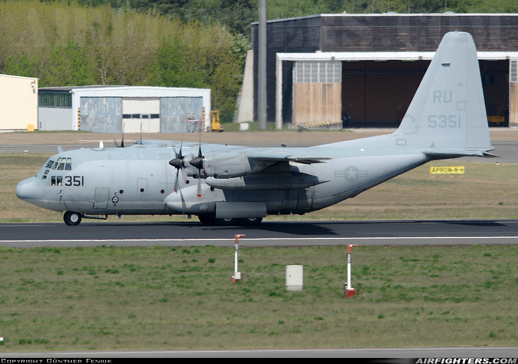 USA - Navy Lockheed C-130T Hercules (L-382) 165351 at Berlin - Tegel (TXL / EDDT), Germany