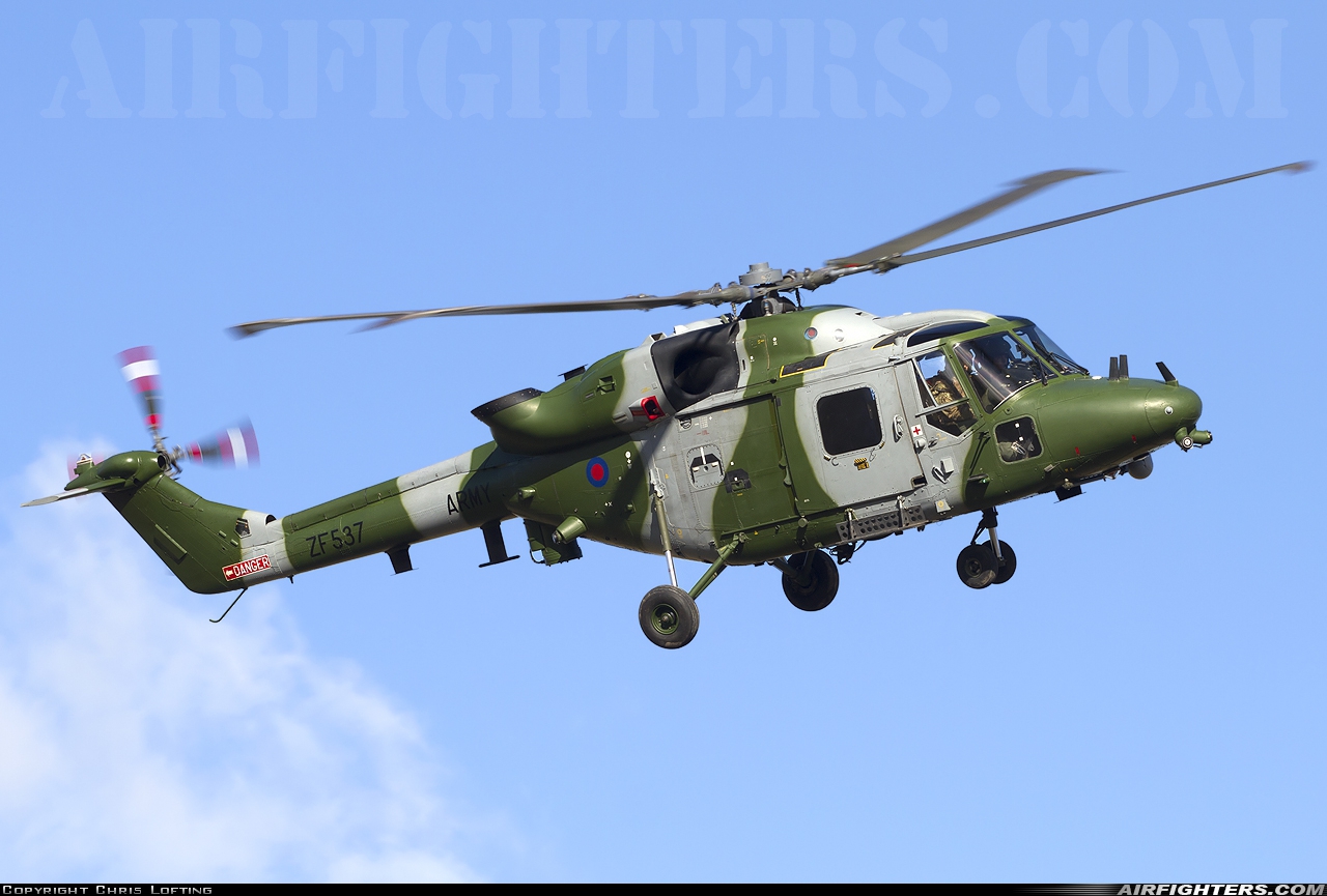UK - Army Westland WG-13 Lynx AH9 ZF537 at Netheravon (EGDN), UK