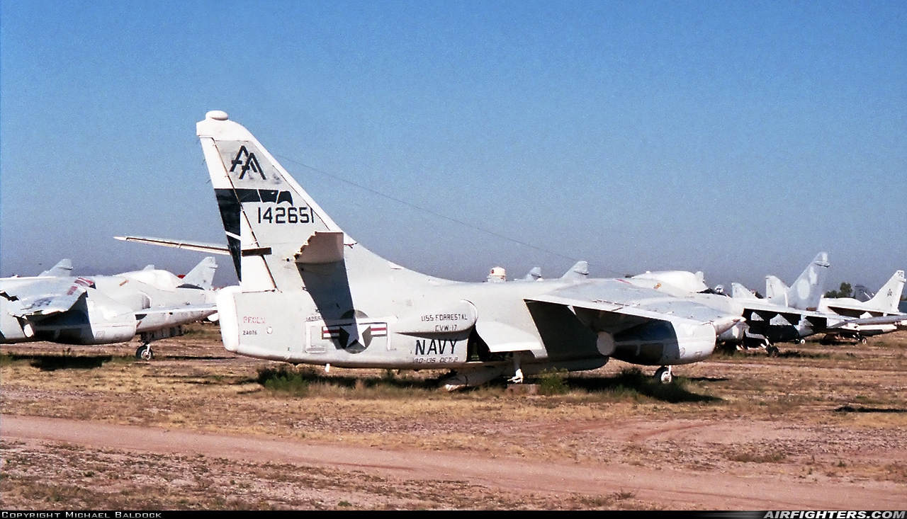 USA - Navy Douglas EKA-3B Skywarrior 142651 at Tucson - Davis-Monthan AFB (DMA / KDMA), USA