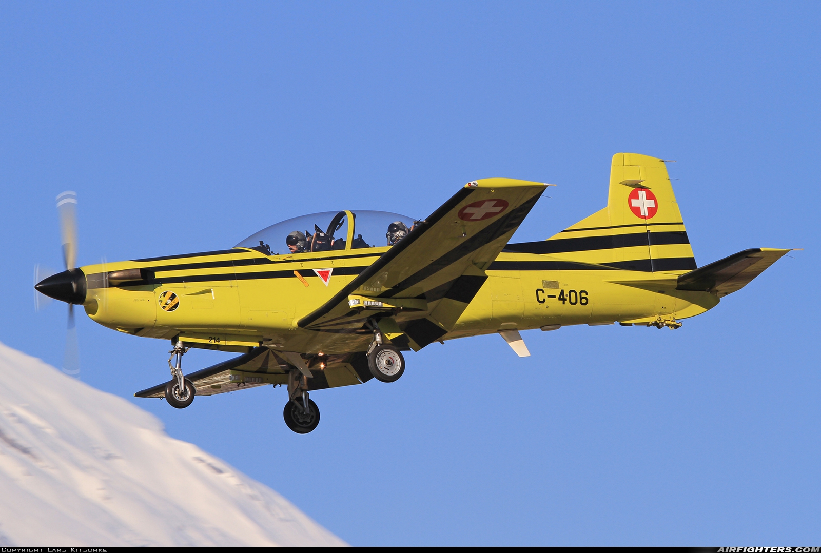 Switzerland - Air Force Pilatus PC-9 C-406 at Sion (- Sitten) (SIR / LSGS / LSMS), Switzerland