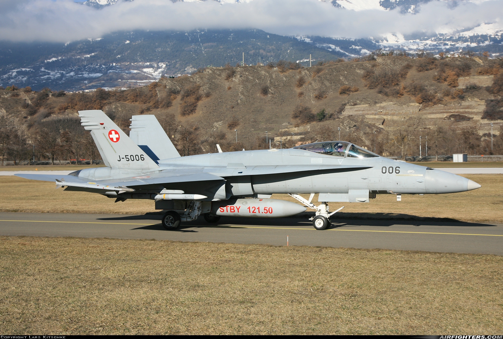 Switzerland - Air Force McDonnell Douglas F/A-18C Hornet J-5006 at Sion (- Sitten) (SIR / LSGS / LSMS), Switzerland