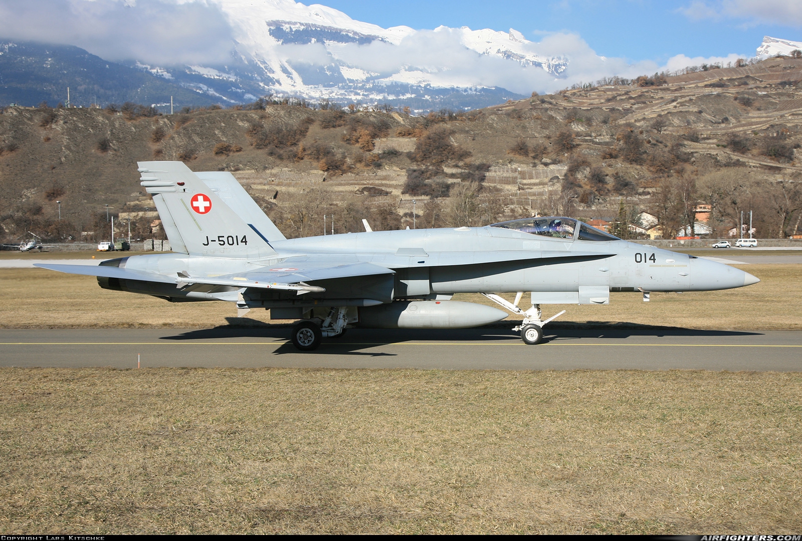 Switzerland - Air Force McDonnell Douglas F/A-18C Hornet J-5014 at Sion (- Sitten) (SIR / LSGS / LSMS), Switzerland