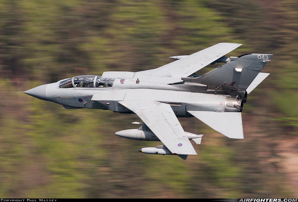 UK - Air Force Panavia Tornado GR4(T) ZA551 at Off-Airport - Cumbria, UK