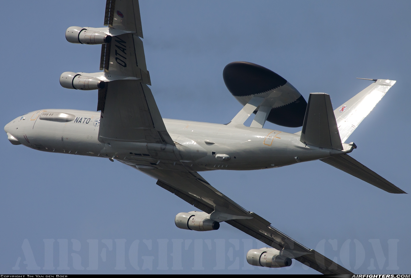 Luxembourg - NATO Boeing E-3A Sentry (707-300) LX-N90452 at Kleine Brogel (EBBL), Belgium