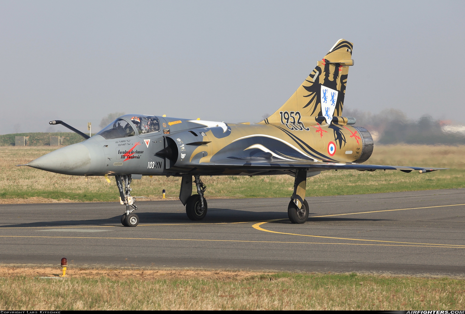 France - Air Force Dassault Mirage 2000C 103 at Cambrai - Epinoy (LFQI), France