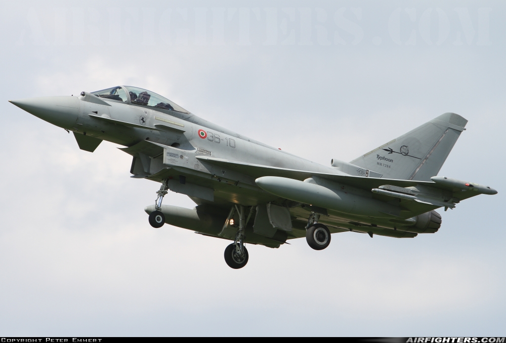 Italy - Air Force Eurofighter F-2000A Typhoon (EF-2000S) MM7284 at Uden - Volkel (UDE / EHVK), Netherlands