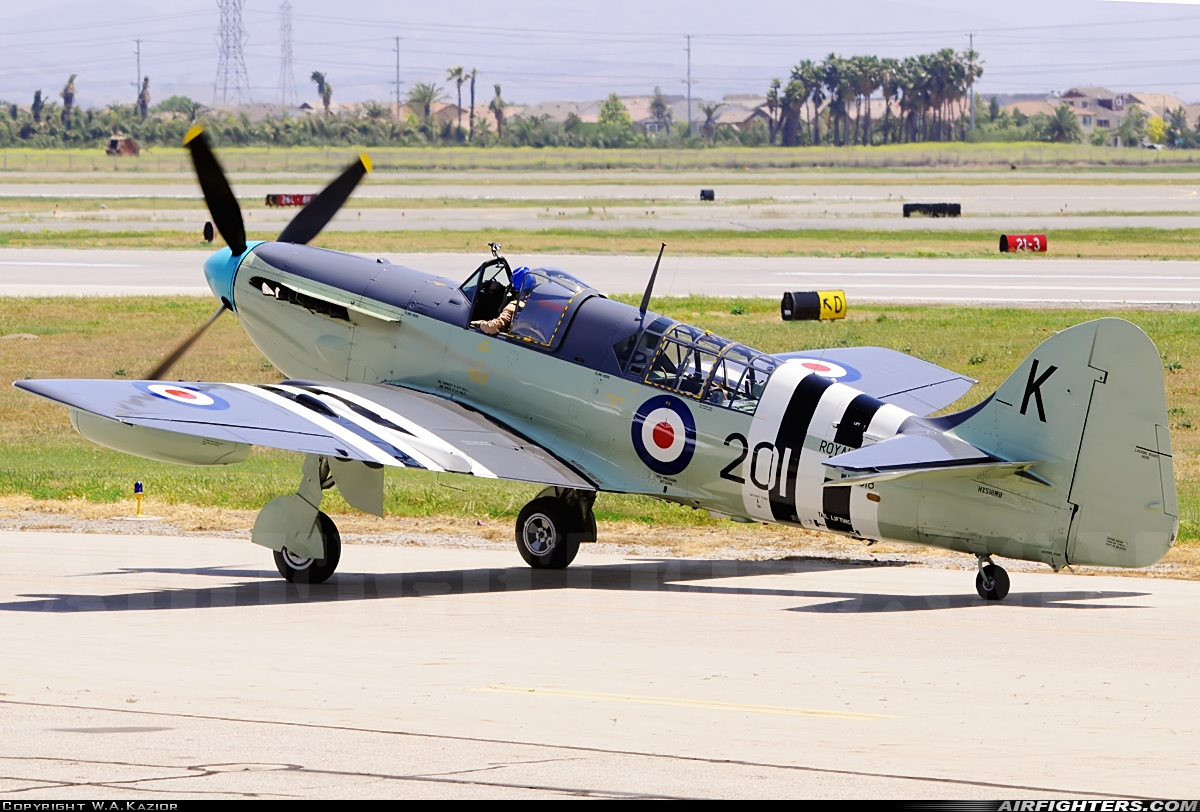 Private - Planes of Fame Air Museum Fairey Firefly TT.6 N518WB at Chino (CNO), USA