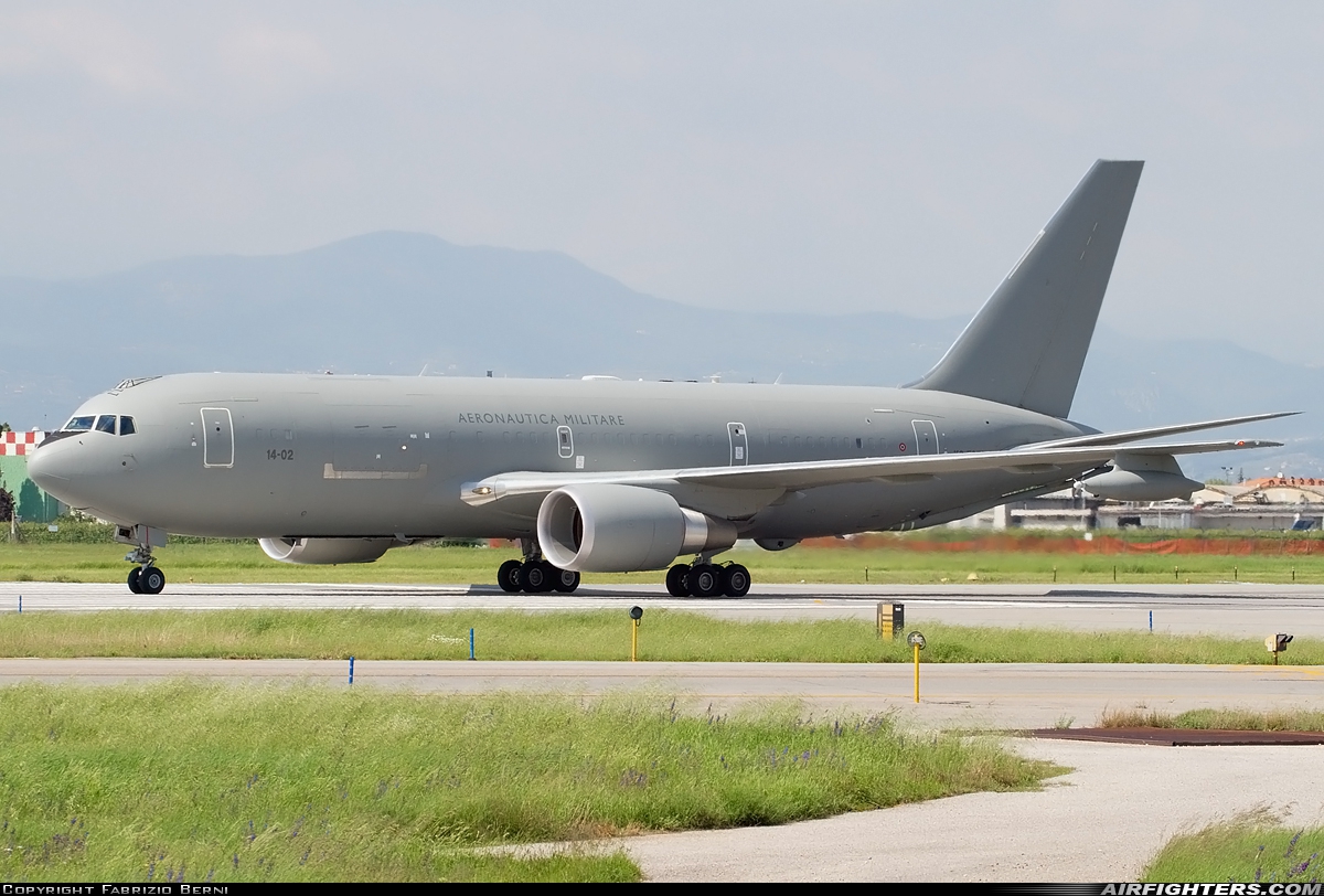 Italy - Air Force Boeing KC-767A (767-2EY/ER) MM62227 at Verona - Villafranca (Valerio Catullo) (VRN / LIPX), Italy