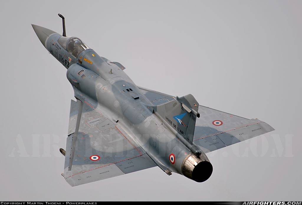France - Air Force Dassault Mirage 2000-5F 41 at Payerne (LSMP), Switzerland