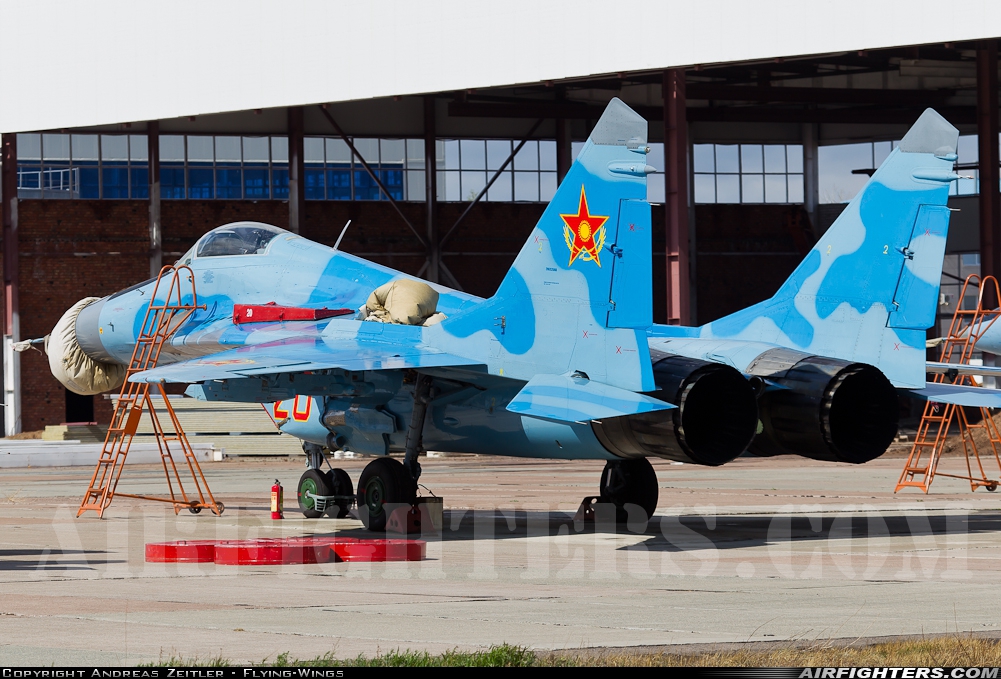 Kazakhstan - Air Force Mikoyan-Gurevich MiG-29A (9.12A)  at Astana (Aqmola / Tselinograd) (TSE / UACC), Kazakhstan