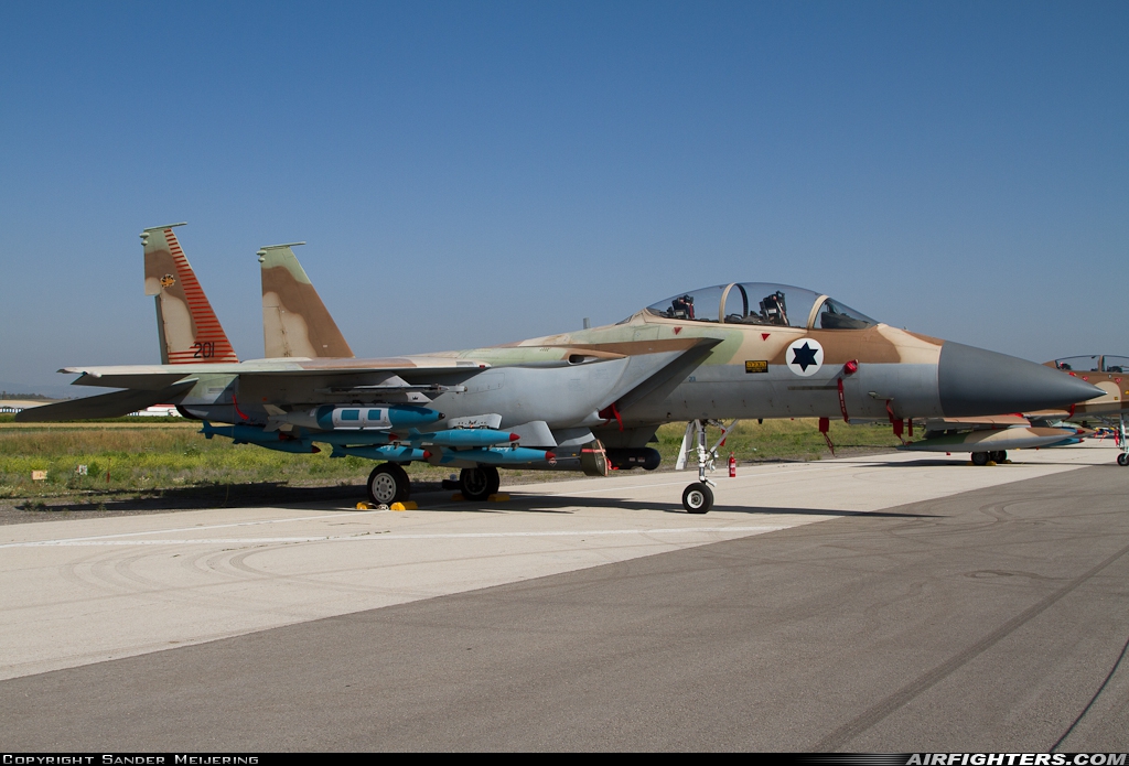 Israel - Air Force McDonnell Douglas F-15I Ra'am 201 at Tel Nof (LLEK), Israel