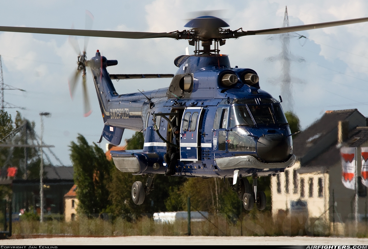 Germany - Bundespolizei Aerospatiale AS-332M1 Super Puma D-HEGE at Off-Airport - Ostend, Belgium