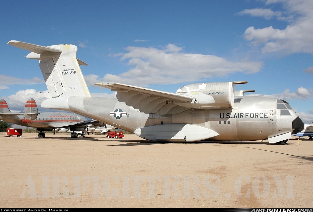 USA - Air Force Boeing YC-14A 72-1873 at Tucson - Davis-Monthan AFB (DMA / KDMA), USA