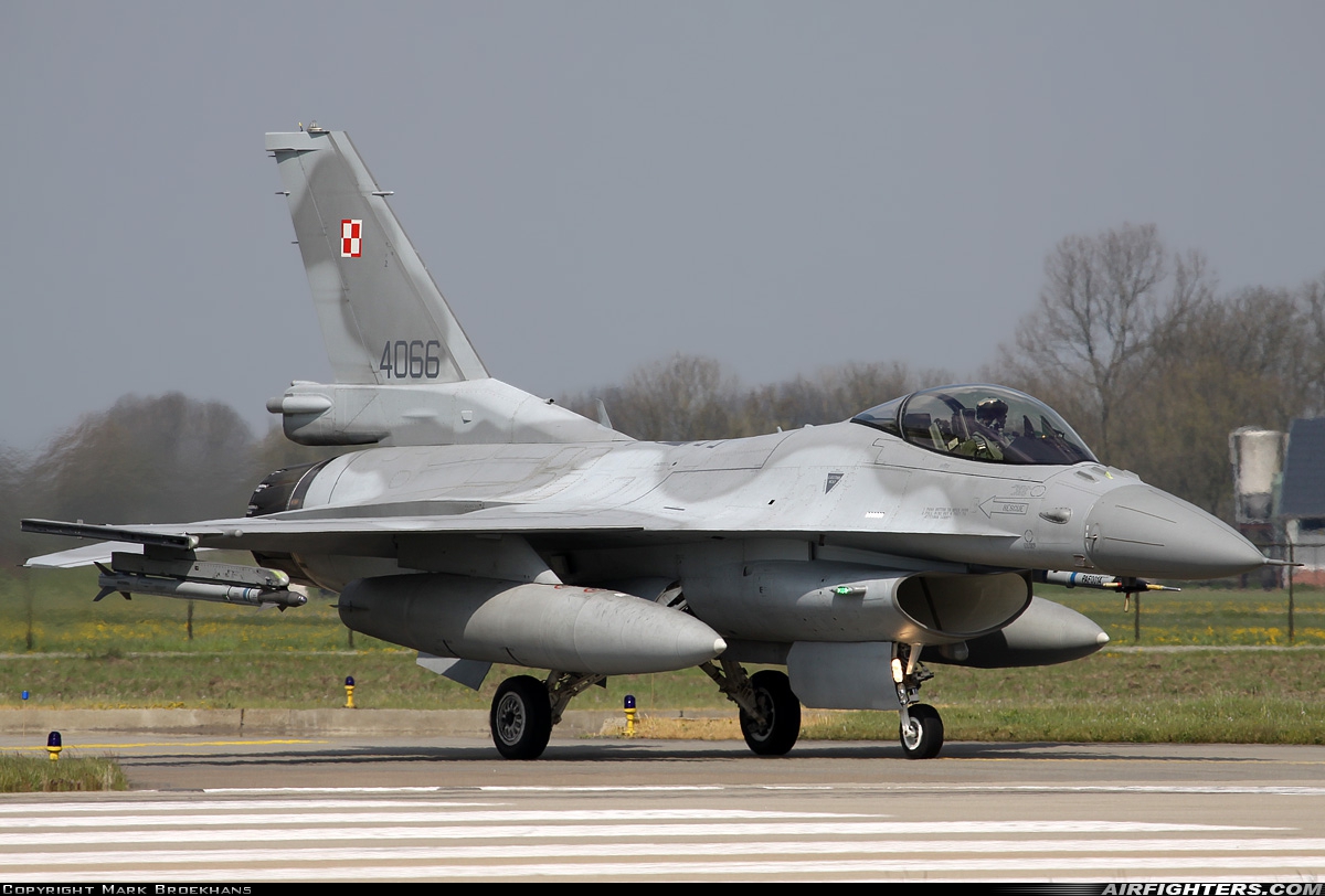 Poland - Air Force General Dynamics F-16C Fighting Falcon 4066 at Leeuwarden (LWR / EHLW), Netherlands
