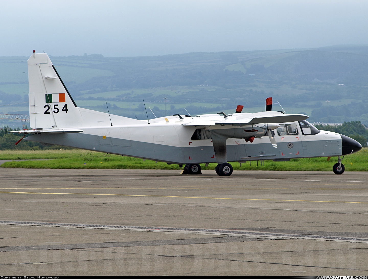 Ireland - Air Force Britten-Norman BN-2T-4S Islander 254 at Casement (Baldonnel) (EIME), Ireland