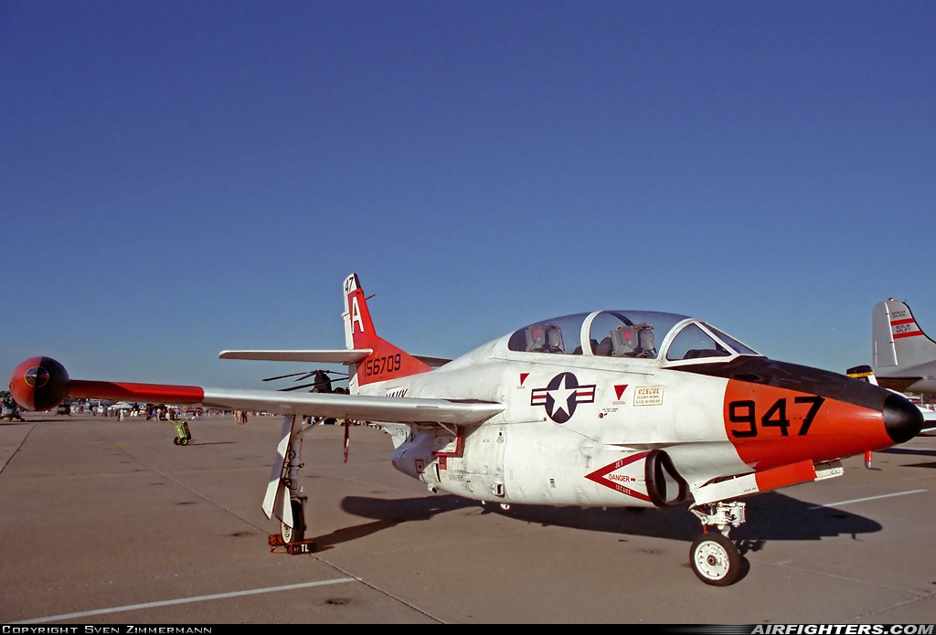 USA - Navy North American  T-2C Buckeye 156709 at Virginia Beach - Oceana NAS / Apollo Soucek Field (NTU / KNTU), USA