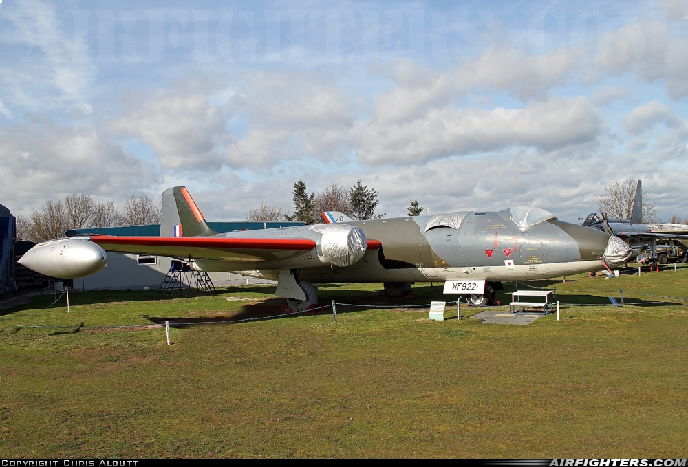 UK - Air Force English Electric Canberra PR3 WF922 at Coventry - Baginton (CVT / EGBE), UK