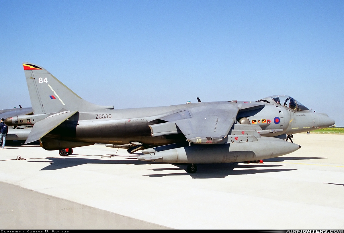 UK - Navy British Aerospace Harrier GR.9 ZG530 at Pratica di Mare (- Mario de Bernardi) (LIRE), Italy