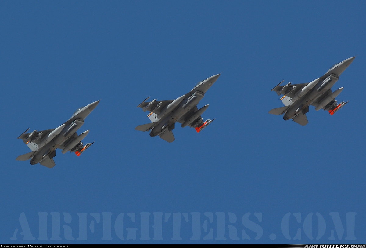 USA - Air Force General Dynamics F-16C Fighting Falcon 90-0741 at Tucson - Int. (TUS / KTUS), USA