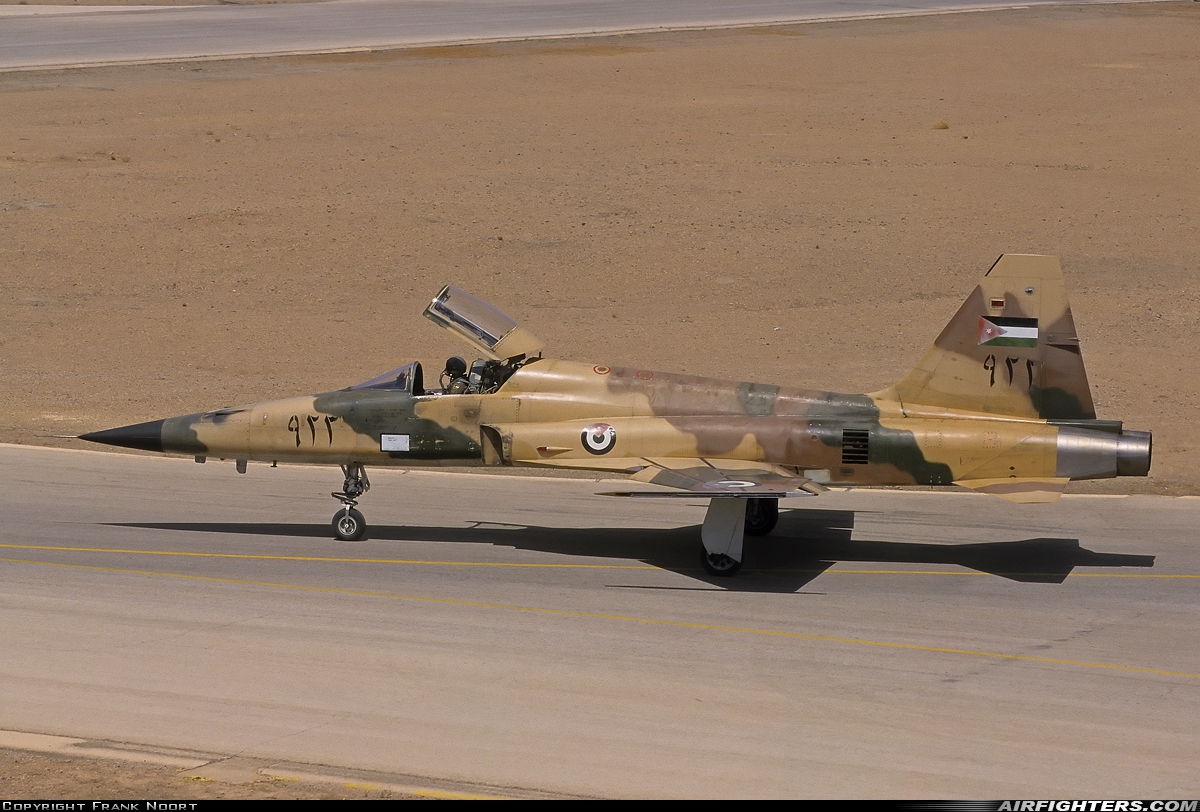 Jordan - Air Force Northrop F-5E Tiger II 923 at H5 / Prince Hassan AB, Jordan
