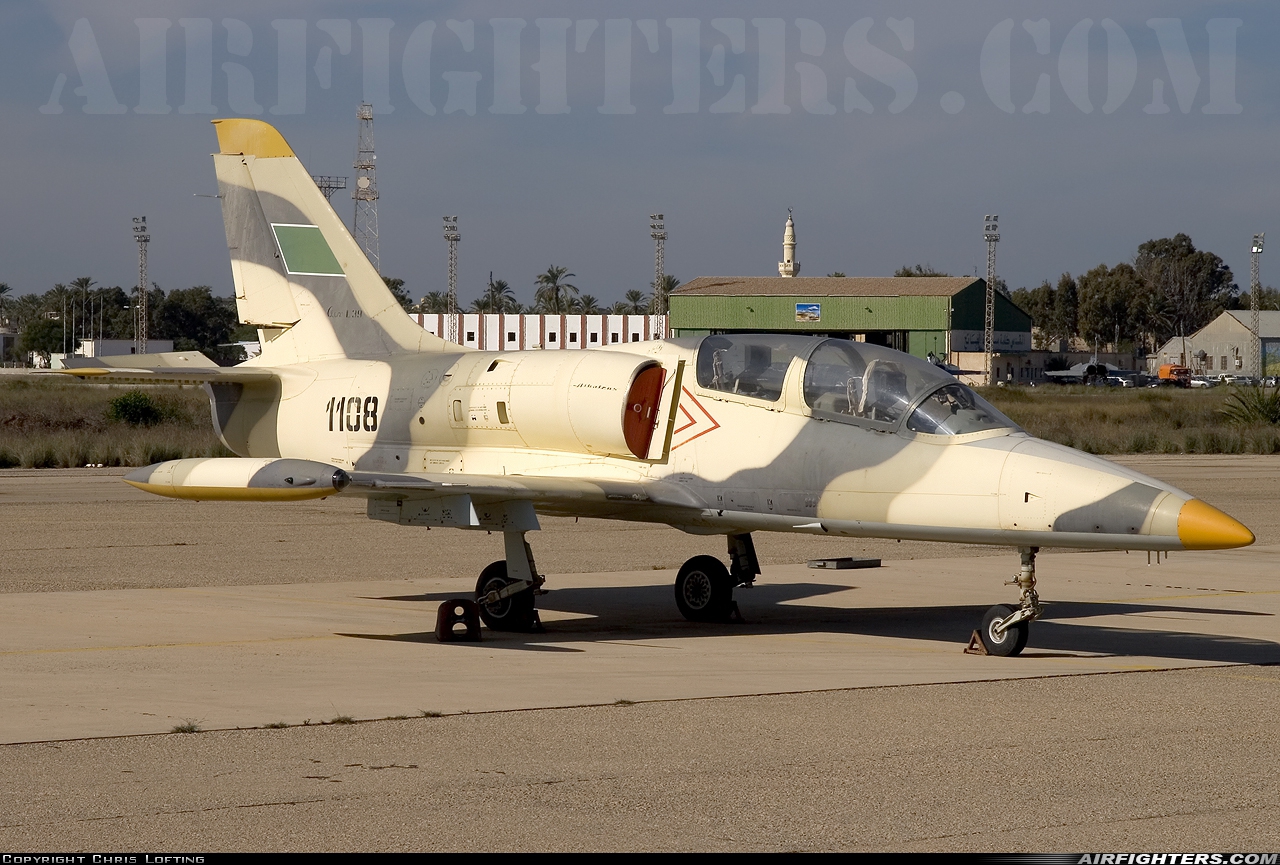 Libya - Air Force Aero L-39 Albatros 1108 at Tripoli - Mitiga (MJI / HLLM), Libya