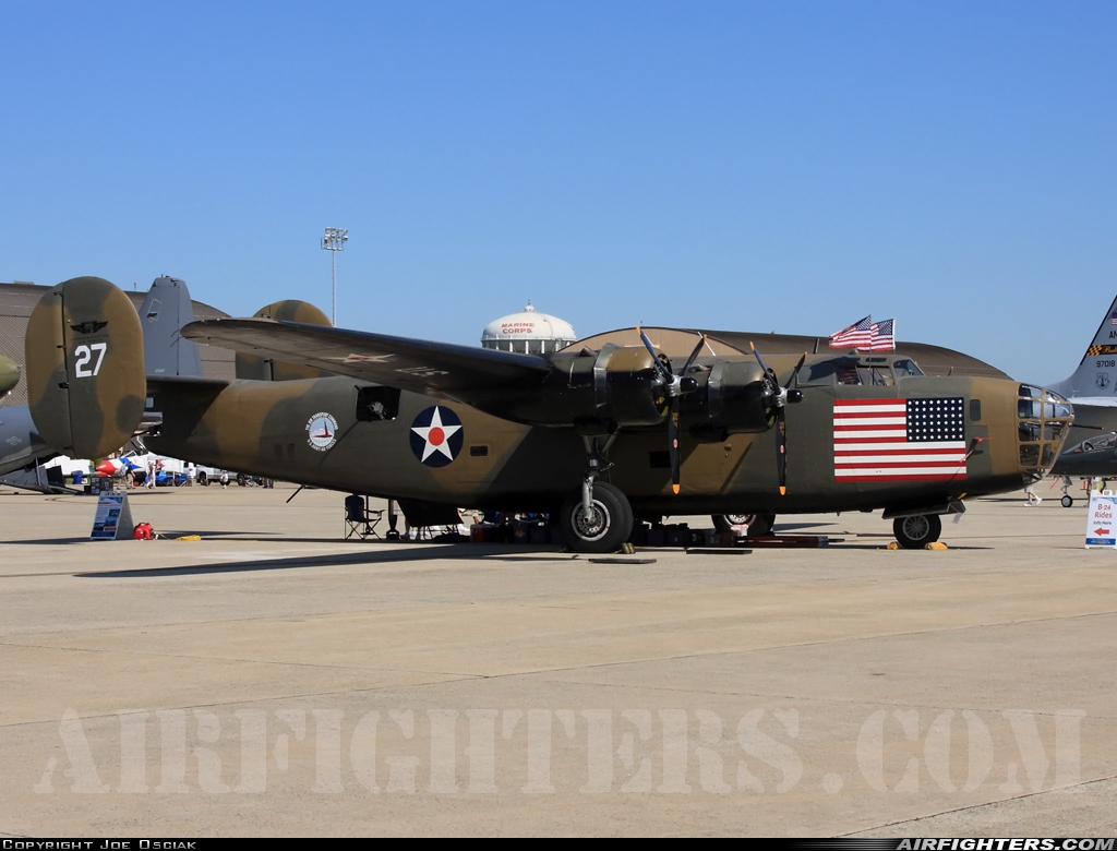 Private - Commemorative Air Force Consolidated B-24 (RLB-30) Liberator I N24927 at Camp Springs - Andrews AFB (Washington NAF) (ADW / NSF / KADW), USA