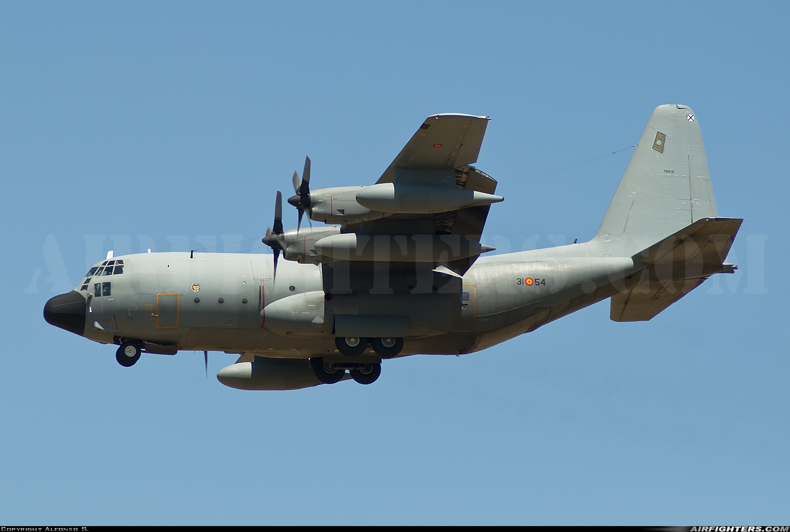 Spain - Air Force Lockheed KC-130H Hercules (L-382) TK.10-12 at Albacete (- Los Llanos) (LEAB), Spain