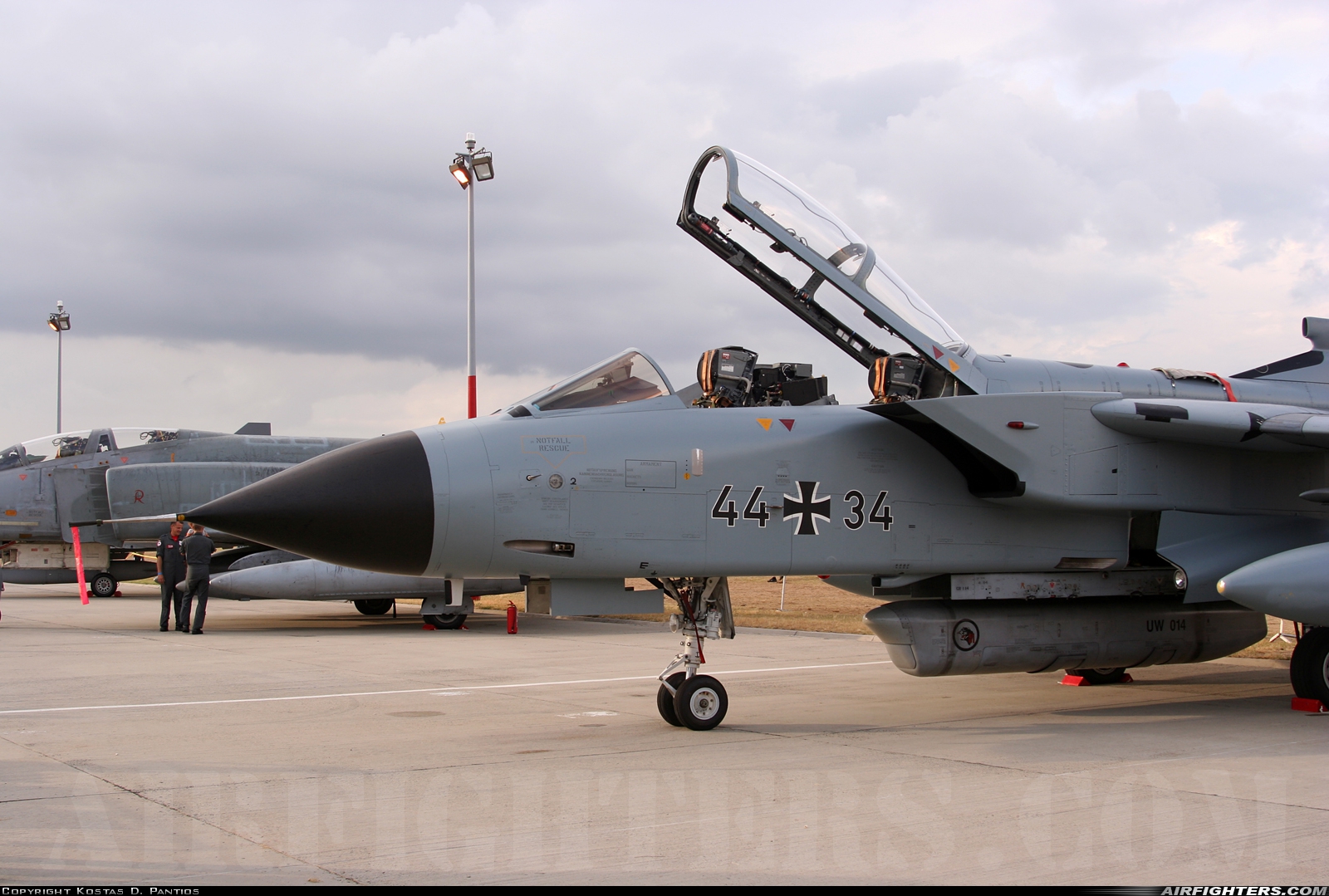 Germany - Air Force Panavia Tornado IDS 44+34 at Kecskemet (LHKE), Hungary