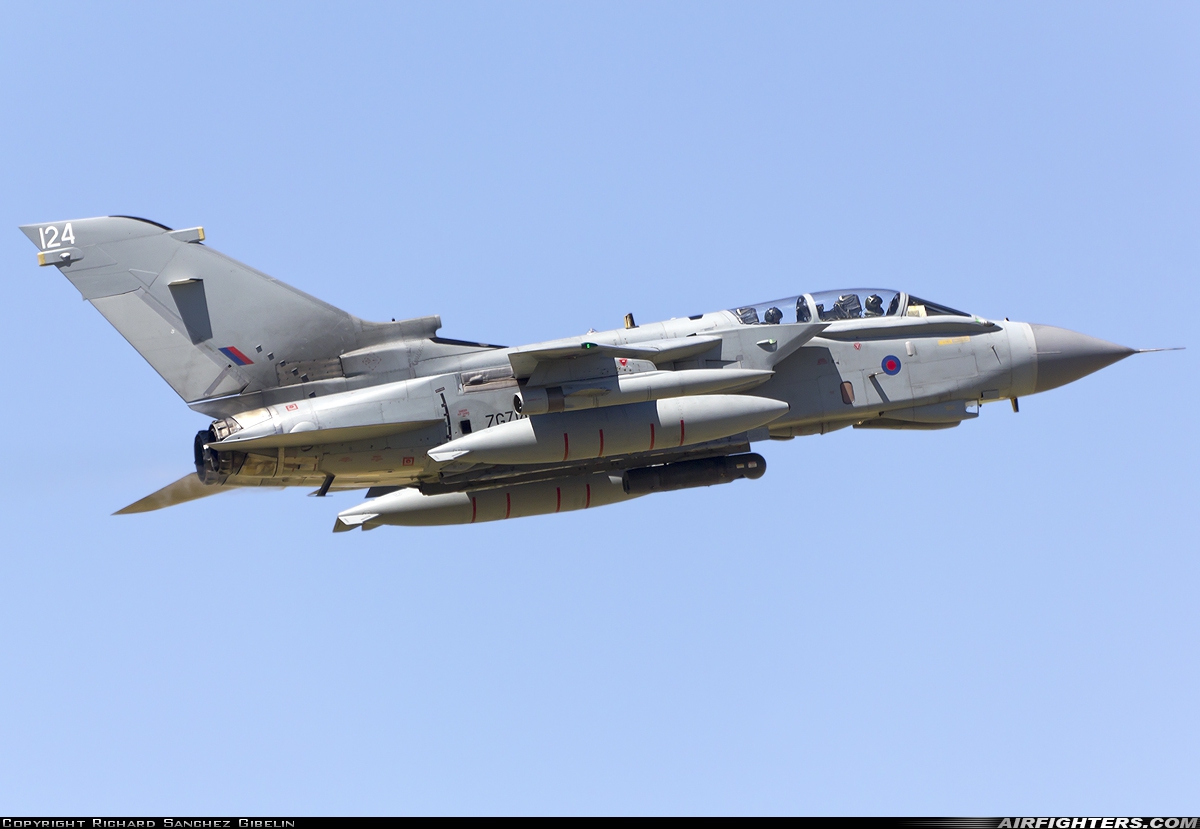 UK - Air Force Panavia Tornado GR4A ZG714 at Albacete (- Los Llanos) (LEAB), Spain