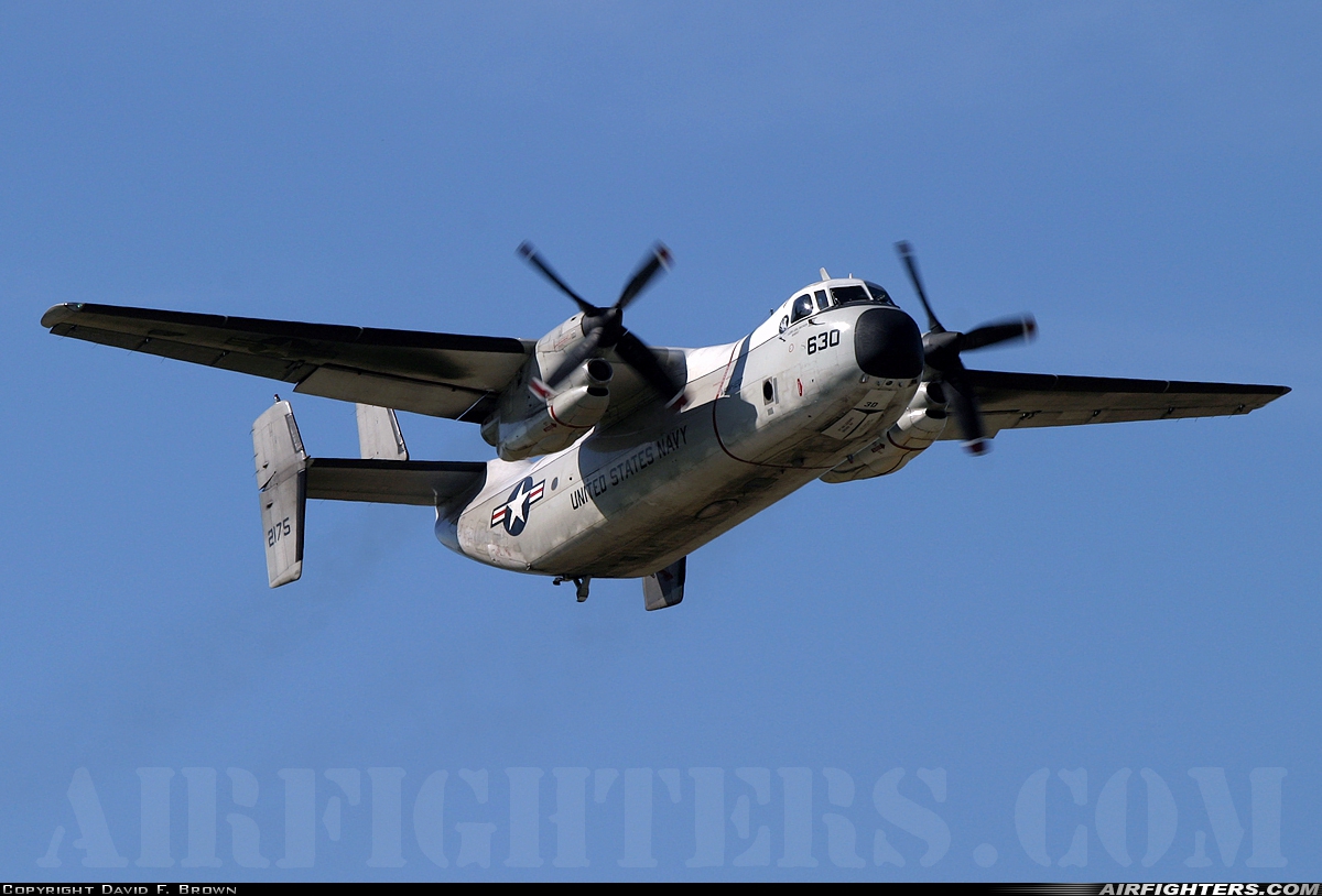 USA - Navy Grumman C-2A Greyhound 162175 at Virginia Beach - Oceana NAS / Apollo Soucek Field (NTU / KNTU), USA